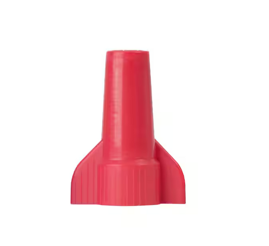 22-6 AWG Wing-Type Twist-On Wire Connector, Red (125-Pack) Case of 6