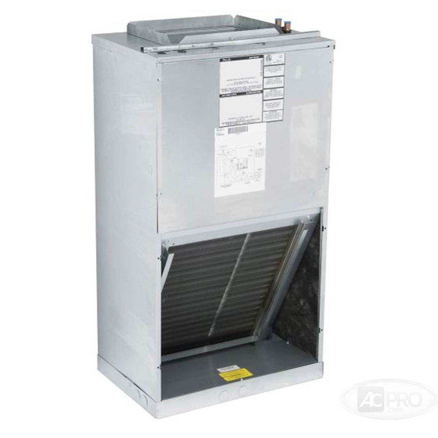 Vertical Closet/Wall Recessed Air Handler 2.5 Ton 115V 22.1" wide DX with Hot Water Heat - 932238