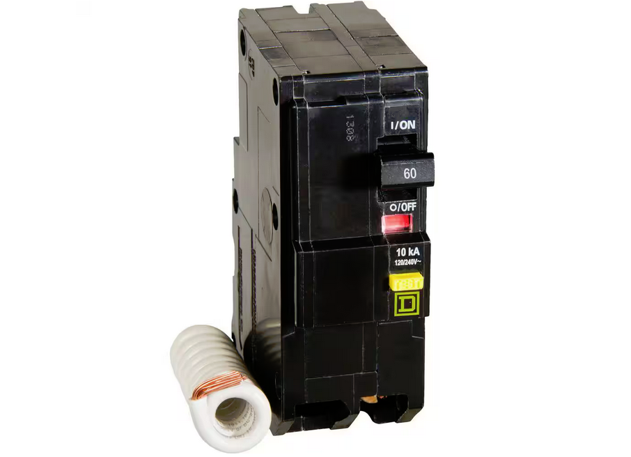 QO 60 Amp 2-Pole GFCI Breaker - 91003817536