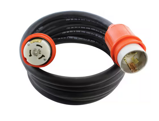 100 ft. SOOW 6/4 CS6365/CS6364 Temp Power 50 Amp Generator Extension Cord - 91008343726