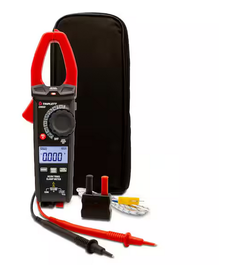 600 Amp True RMS AC/DC Clamp Meter with Certificate of Traceability to N.I.S.T - 91006405532