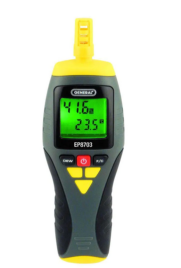 Field Calibratable Digital Thermo-Hygrometer with Dew Point - 91001215 ...