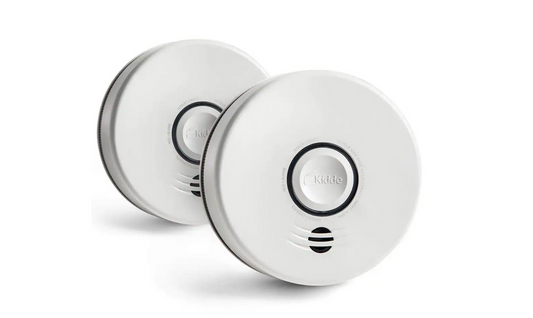 10 Year Worry-Free Sealed Battery Smoke Detector with Intelligent and Wire-Free Voice Interconnect (2-Pack) - 91002683200