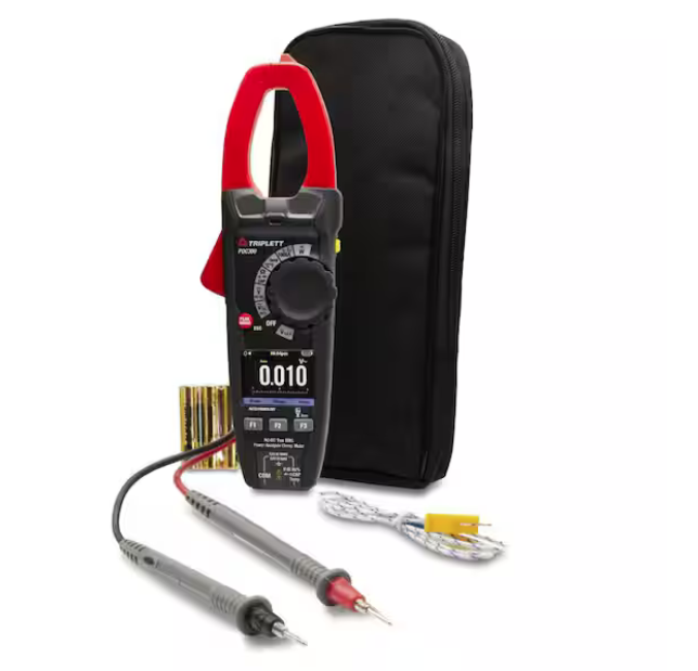 Digital Single Phase True RMS Power Quality Clamp Meter - 91010485356