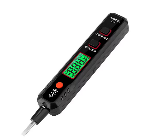 VT500 12-300 Volts Non-Contact and Contact Voltage Pen with NCV, Live/Null Wire Tester Electrical Tester - 91010718471