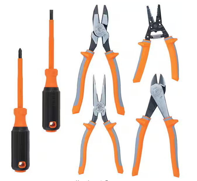 1000-Volt Insulated Tool Set (6-Piece) - 91011015856