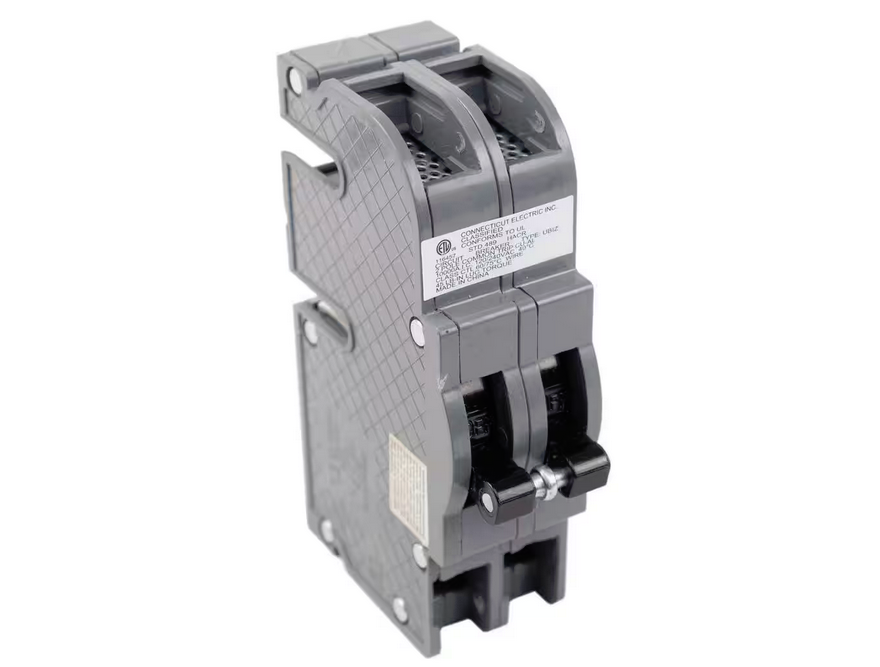 New UBIZ Thick 20 Amp 1-1/2 in. 2-Pole Zinsco Type QC20 Replacement Circuit Breaker - 91010137737