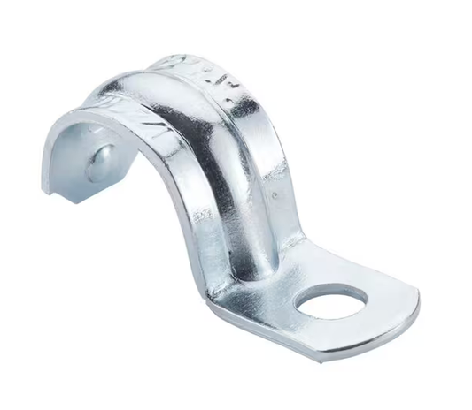 1 in. Rigid 1-Hole Conduit Strap - 9240599