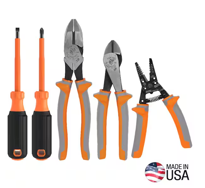 1000-Volt Insulated Tool Set (5-Piece) - 91006757042