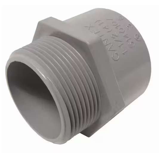 3/4 in. Conduit Male Terminal Adapter - 91001059439