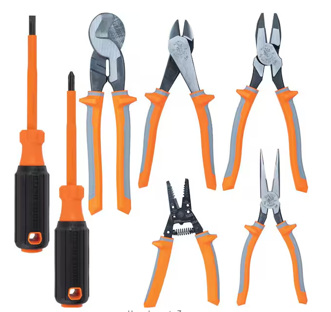 1000-Volt Insulated Tool Set (7-Piece) - 91011015860