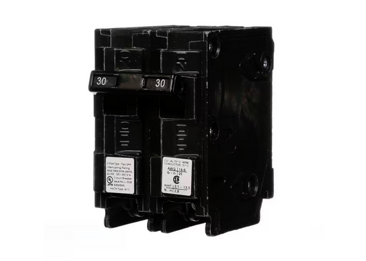 30 Amp Double-Pole Type QPH 22kA Circuit Breaker