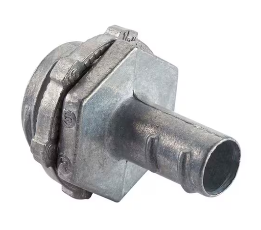 3/8 in. Flexible Metal Conduit (FMC) Screw-In Standard Fitting Connector - 9322645