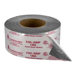 Foil-Grip Mastic Duct Sealant Silver Printed 2" x 100' - 956307