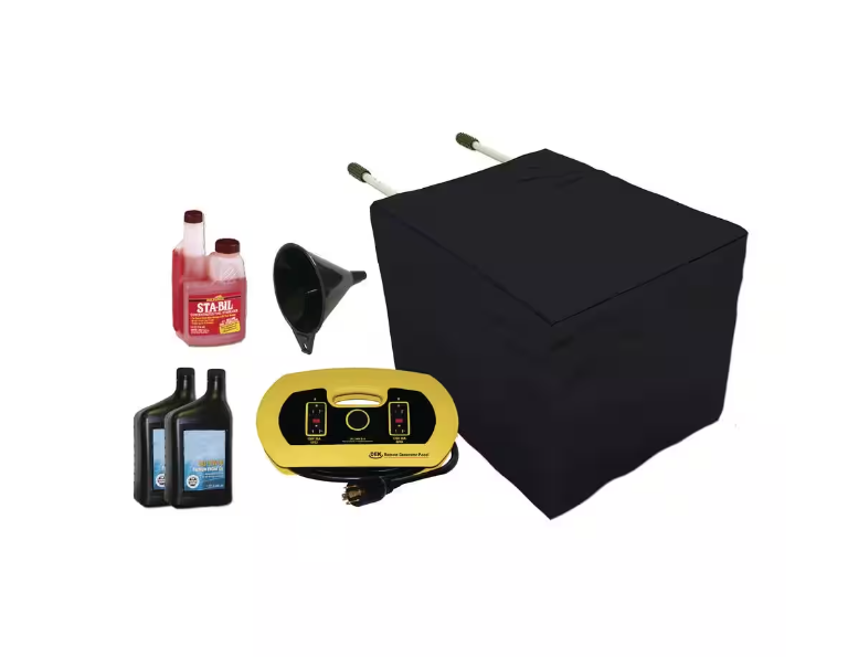 Universal Generator Accessory Kit (Includes Generator Cords, Adapters, Oil, Stablizer) - 91005097749