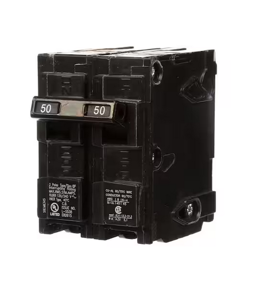 50 Amp 2-Pole Type QP Circuit Breaker - 9992609