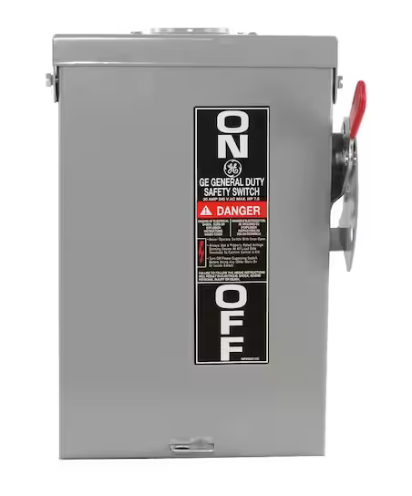 30 Amp 240-Volt Non-Fused Outdoor General-Duty Safety Switch - 91000016319