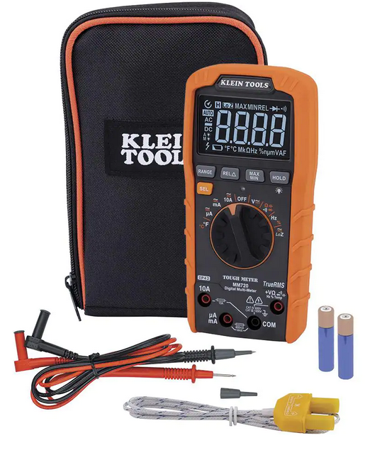 1000-Volt Digital Multi-Meter, TRMS Auto-Ranging, Temp, Low Impedance - 91007898865