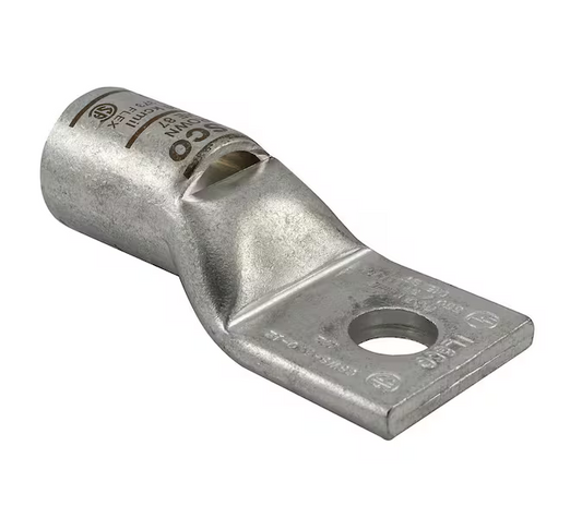 Surecrimp Copper Compression Lug Connector, Conductor Size 4/0, 1 Hole (2-Pack) - 91006426920