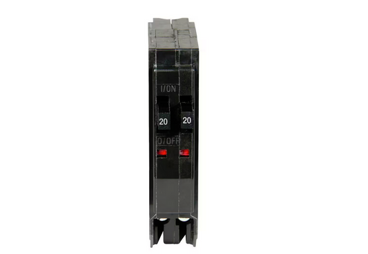 QO 2-20 Amp Single-Pole Tandem Circuit Breaker - 9577006