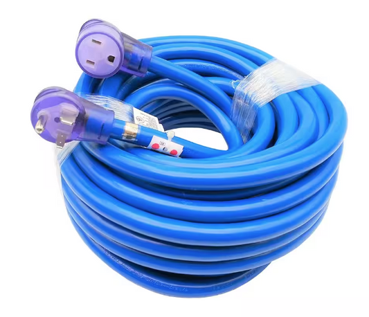 75 ft. 8/3 40 Amp 250-Volt Heavy-Duty NEMA 6-50 Welder Extension Cord - 91006223836