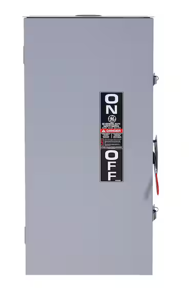 200 Amp 240-Volt Non-Fused Outdoor General-Duty Safety Switch - 91000497342