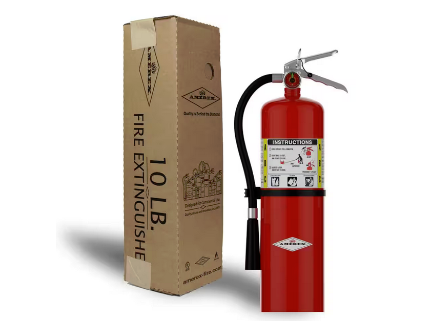 4-A:80-B:C 10 lbs. ABC Dry Chemical Fire Extinguisher - 91006603567