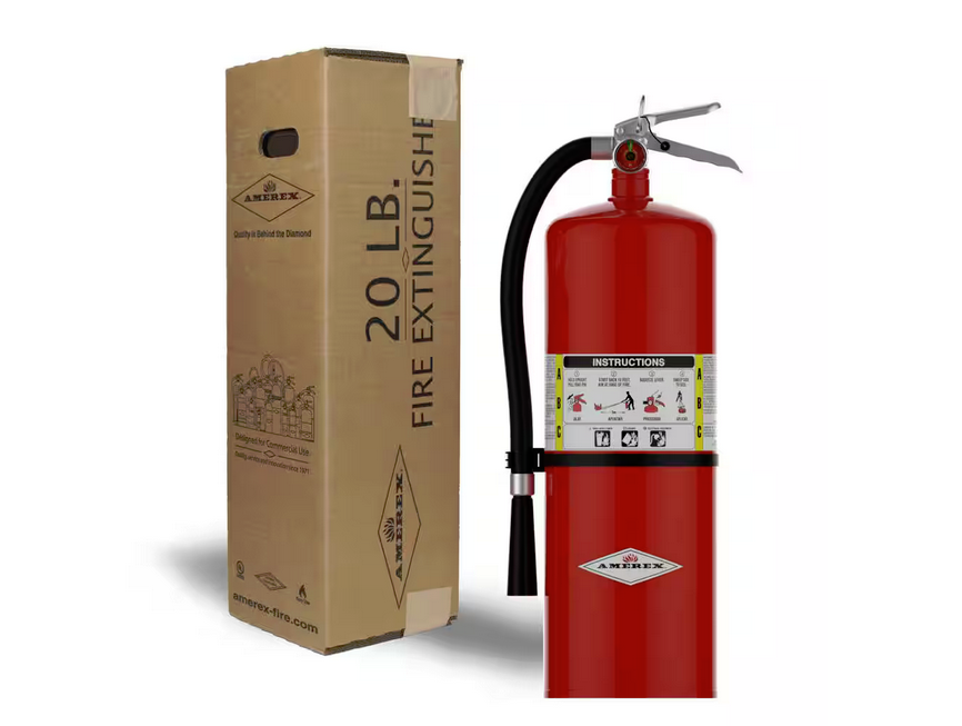 10-A:120-B:C 20 lbs. ABC Dry Chemical Fire Extinguisher - 91006603568