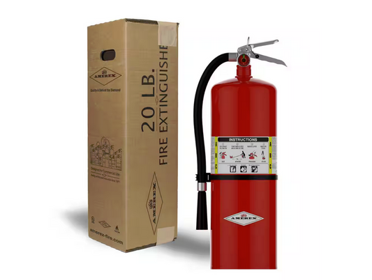 10-A:120-B:C 20 lbs. ABC Dry Chemical Fire Extinguisher - 91006603568