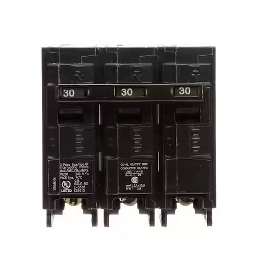 30 Amp 3-Pole Type QP Circuit Breaker - 9196375