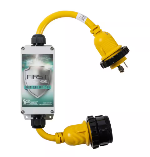1 ft. 30 Amp Portable 3 Conductor Plug-in Marine Surge Protector - 91006023902