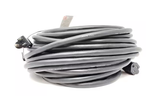 100 ft. 12 AWG 3/C Outdoor Power Extension Heavy-Duty Cable, NEMA 5-15P to NEMA 5-15R - 91005357457
