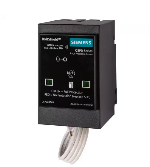 BoltShield QSPD 120/240V, 2-Pole, Single Phase, 3-Wire 65kA Plug-In Surge Protection Device - 91005759117