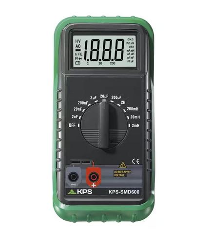 SMD Smart Digital Tester, 2000-Counts - 91009907508