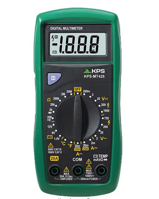 20 Amp Digital Multi-Meter AC/DC Current - 91009907506