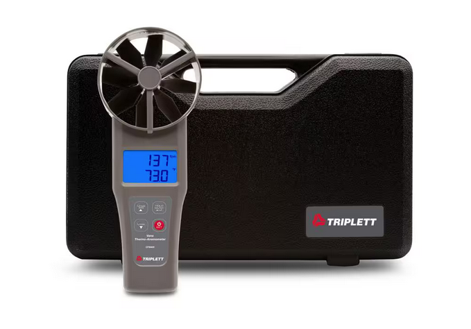 4 in. (100 mm) Large Vane CFM/CMM Thermo-Anemometer - 91006774081