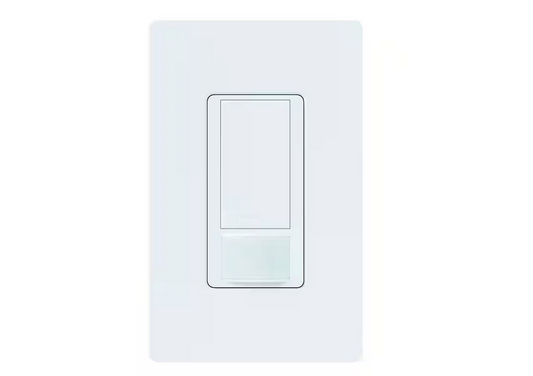 Maestro Vacancy Sensor switch, 5-Amp, Single-Pole or Multi-Location, Snow