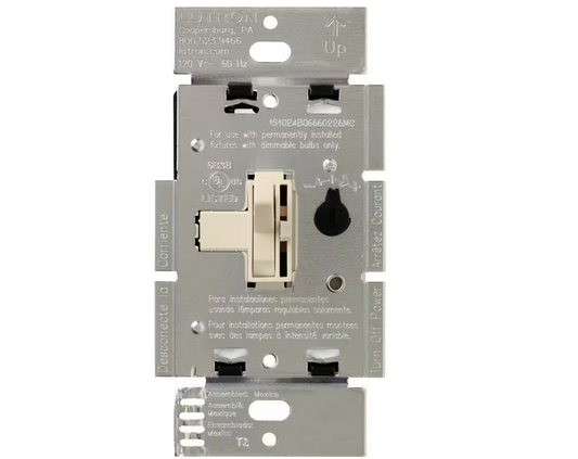 Toggler Dimmer Switch for Magnetic Low-Voltage, 600-Watt/Single-Pole, Light Almond (AYLV-600P-LA)