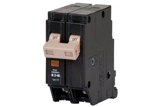 CH 30 Amp 240 Volts 2-Pole Circuit Breaker with Trip Flag - 9578417