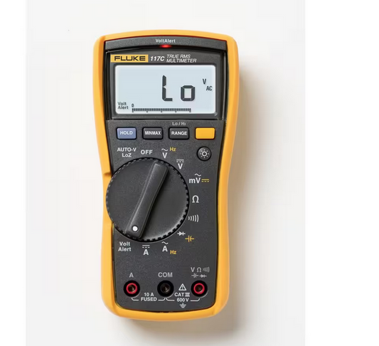 117 Electrician's True RMS Multi-meter, with Non-Contact Voltage - 91010674438