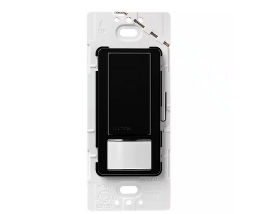 Maestro Motion Sensor Switch, No Neutral Required, 5-Amp, Single-Pole/Multi-Location, Black (MS-OPS5M-BL)