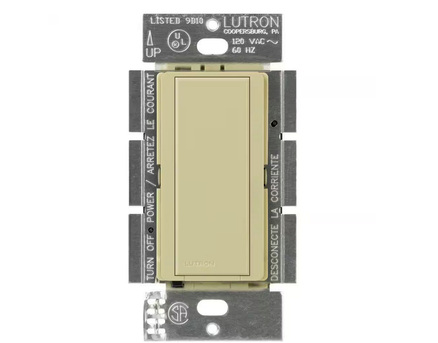 Maestro Companion Switch, for use with Maestro LED+ Dimmer Switches, 8-Amp, Ivory (MA-AS-IV) - 91001257063