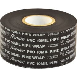 PVC Pipe Wrap Tape Black 2" x 100' - 914697