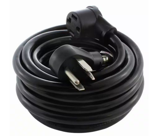 25 ft. 30A 125/250-Volt NEMA 14-30 4-Prong Dryer Heavy-Duty STW 10/4 Extension Cord - 91007935403