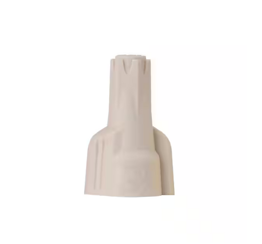 Hex-Lok ULTRA 22-8 AWG Wire Connector Tan (500-Pack) - 91001265698