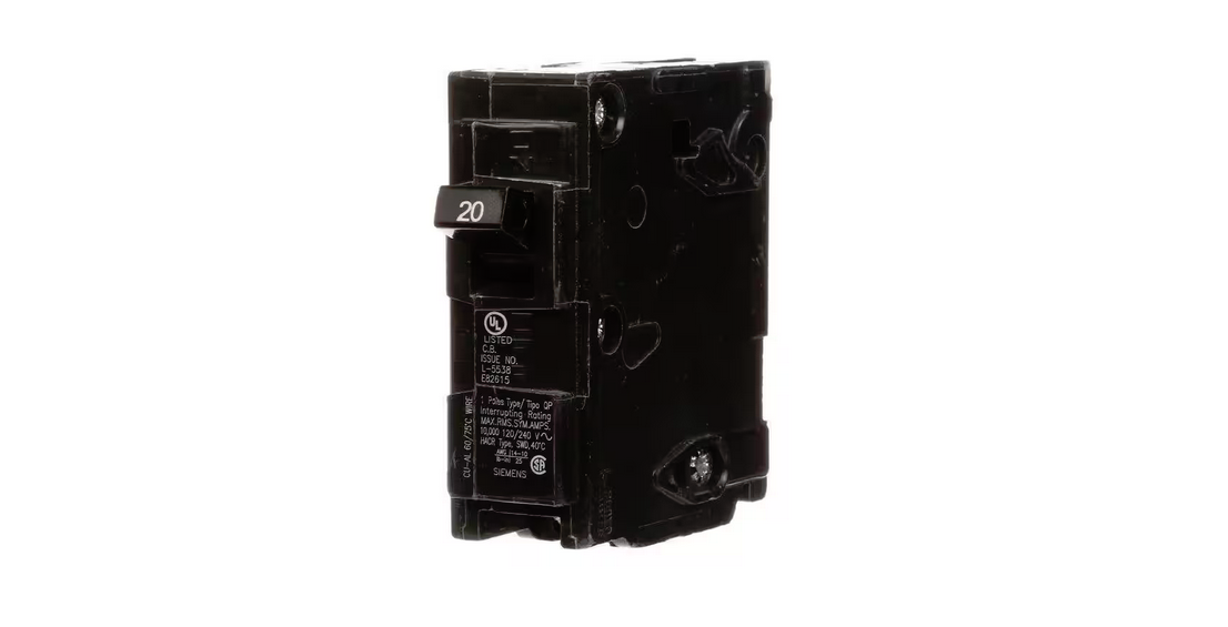 20 Amp Single-Pole Type QP Circuit Breaker - 9991041