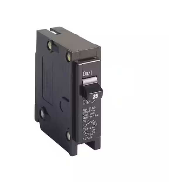 CL 25 Amp 1-Pole Circuit Breaker