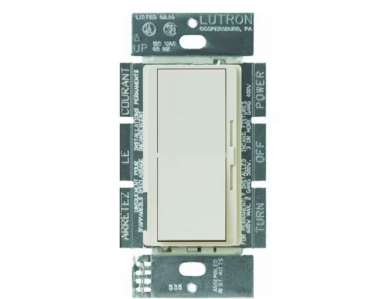 Diva 3-Speed Fan Control, Single-Pole/3-Way, 1.5 Amp, Light Almond (DVFSQ-F-LA)