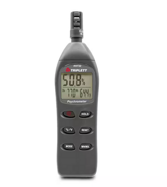 Hygro-Thermometer Psychrometer with Cert. of Traceability to NIST - 91007201443