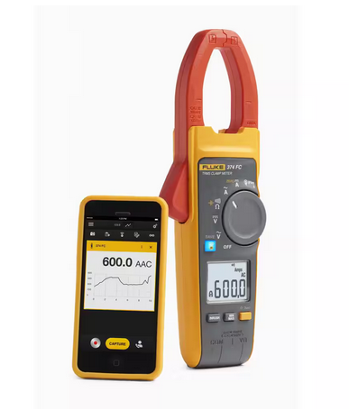 374 FC True-rms AC/DC Clamp Meter - 91010523493